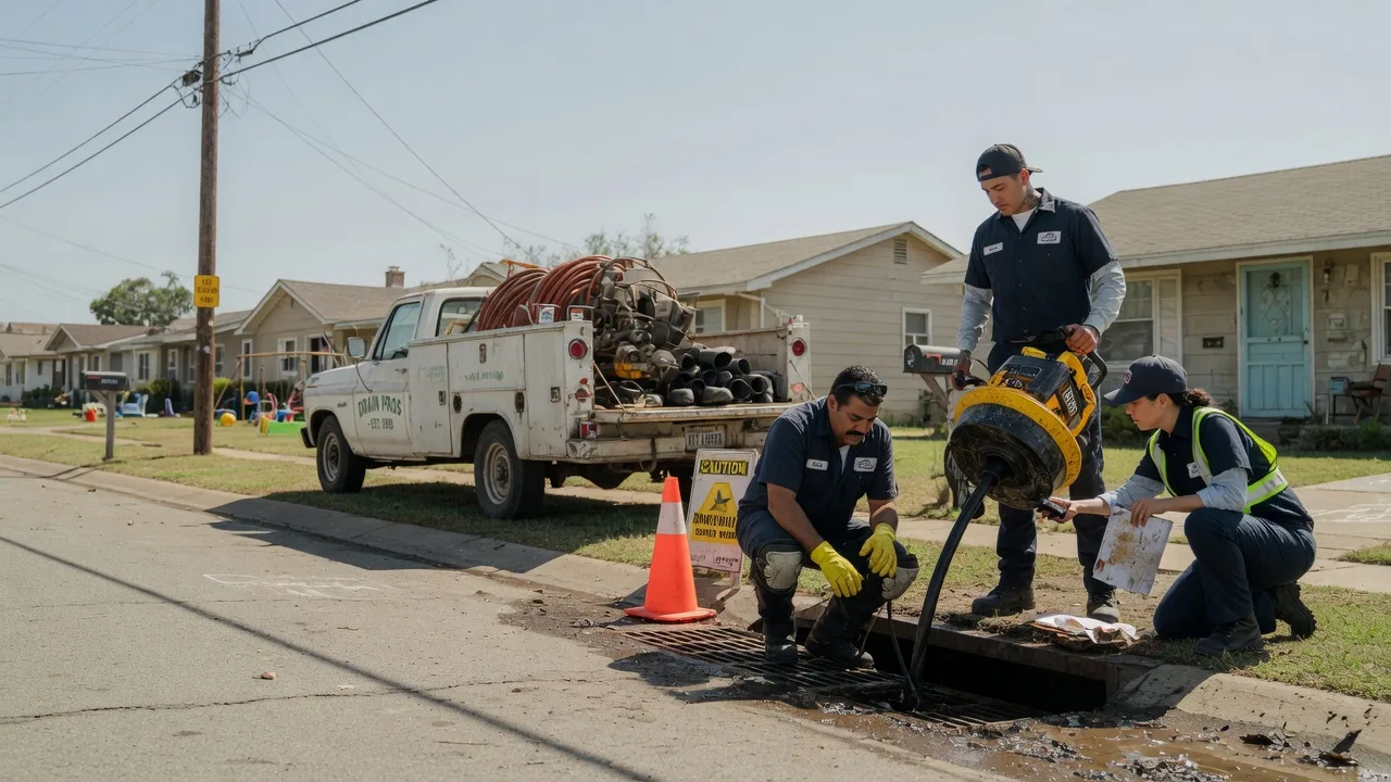 Drain Cleaning in Evant, TX near me